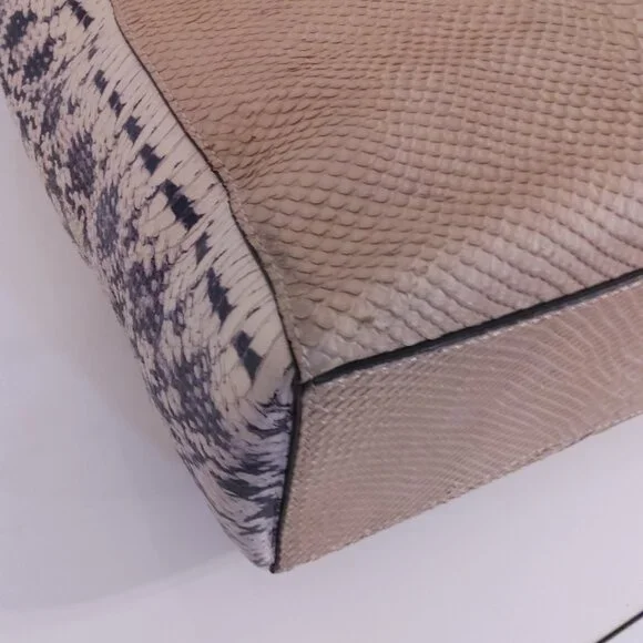 Snakeskin Print Coach Bag - Picture 7 of 16